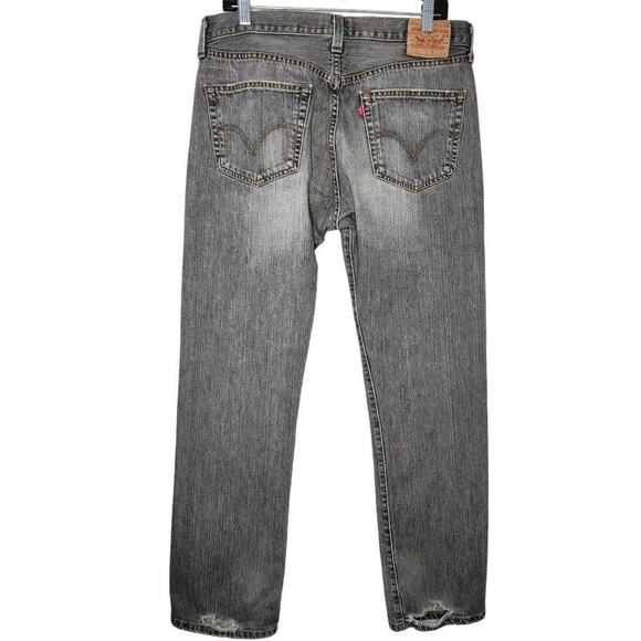 Levi's Men Jeans, Original 501 Button-Fly Made In Mexico Straight Leg Jeans, 34 - Picture 11 of 12